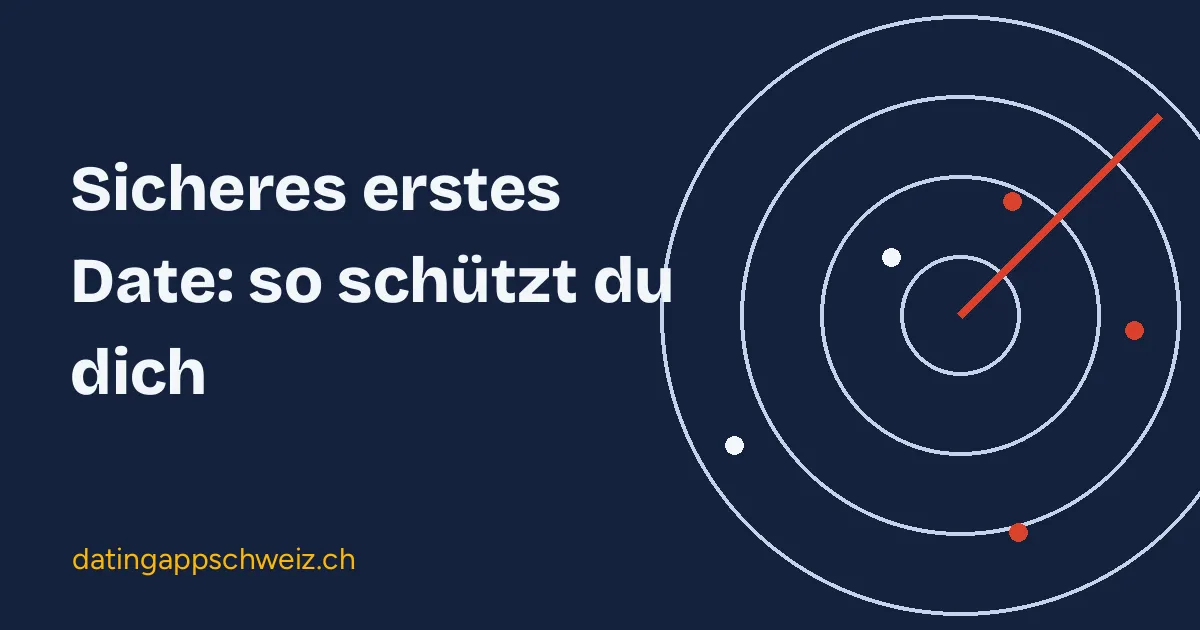 Sicheres erstes Date nach einer Dating-App